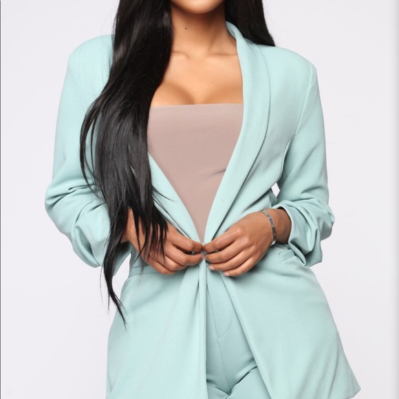 fashion nova celine blazer